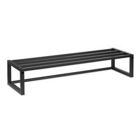 LIROdesign kapstok Lissabon - wandkapstok zwart - 80cm