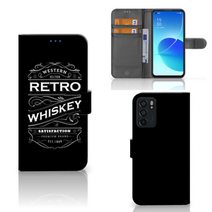 OPPO Reno6 5G Book Cover Whiskey