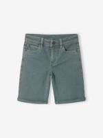 Bermuda jongens 5 zakken smaragdgroen