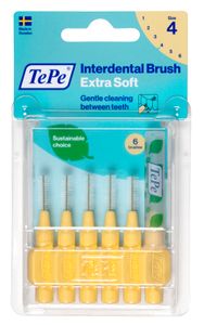 TePe Interdentale Rager Extra Soft Geel 0,7mm