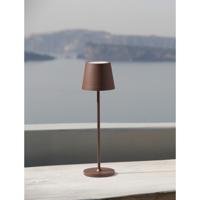 Lyora Oplaadbare tafellampSeina roestbruin - 9223403