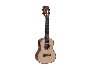 DIMAVERY UK-800 Concert Ukulele, spruce massive