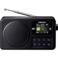 Lenco PDR-033BK Transistorradio DAB+, FM Zwart