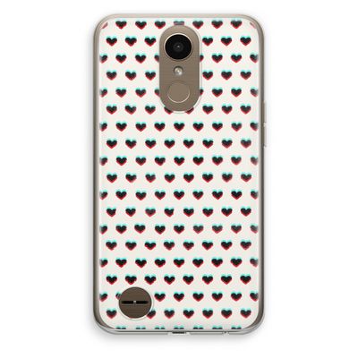 Hartjes: LG K10 (2017) Transparant Hoesje