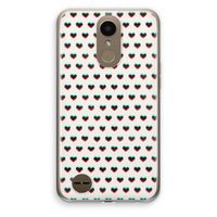 Hartjes: LG K10 (2017) Transparant Hoesje