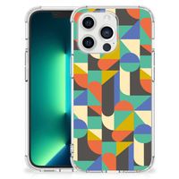 iPhone 13 Pro Max Doorzichtige Silicone Hoesje Funky Retro