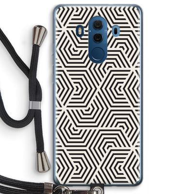 Magic pattern: Huawei Mate 10 Pro Transparant Hoesje met koord