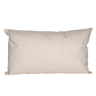 Buiten of tuin sier kussens - zand/beige - 30 x 50 cm - binnen/buiten