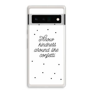 Confetti: Google Pixel 6 Pro Transparant Hoesje