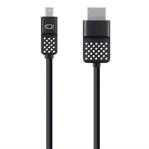 Belkin F2CD080bt06 DisplayPort-kabel Mini-displayport / HDMI Adapterkabel Mini DisplayPort-stekker, HDMI-A-stekker 1.80 m Zwart