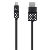 Belkin F2CD080bt06 DisplayPort-kabel Mini-displayport / HDMI Adapterkabel Mini DisplayPort-stekker, HDMI-A-stekker 1.80 m Zwart - thumbnail