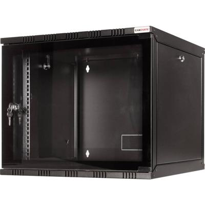LogiLink 19 WALLMOUNT SOHO BOX 12U 540*400, BLACK, FLATPACK 19inch-wandkast (b x h x d) 540 x 589 x 400 mm 12 HE Zwart (RAL 9005)