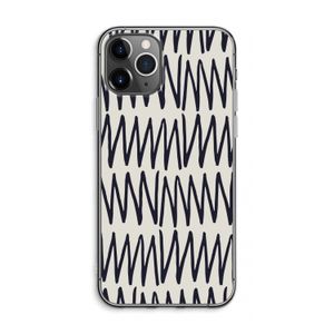 Marrakech Zigzag: iPhone 11 Pro Max Transparant Hoesje