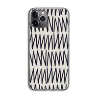 Marrakech Zigzag: iPhone 11 Pro Max Transparant Hoesje