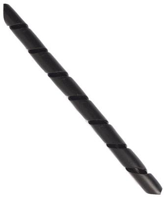 Elvedes spiraalslang (15mm) 10 meter zwart