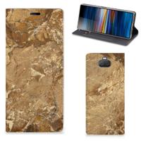 Sony Xperia 10 Plus | Standcase | Marmer Creme