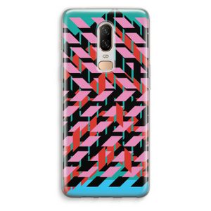 Skew Blush 2: OnePlus 6 Transparant Hoesje
