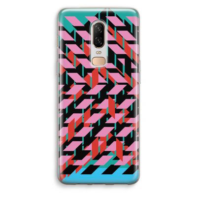 Skew Blush 2: OnePlus 6 Transparant Hoesje