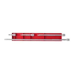 Milwaukee 1/4” verlengstukken voor dopsleutels | 4-delig | 1/4" 38 mm, 76 mm, 152 mm, 356 mm - 4932480637