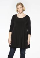 Yoek Tuniek met naden | Zwart | Maat 58/60