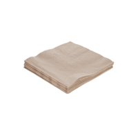 Servet 2 laags 1/4 vouw 33x33cm papier kraft BIO