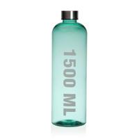 Waterfles Versa Groen 1,5 L Staal polyestyreen Samengesteld 9 x 29 x 9 cm