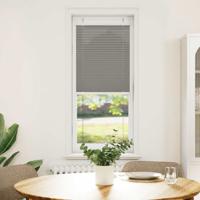 VidaXL Plissé rolgordijn 40x150 cm stofbreedte 39,4 cm antraciet