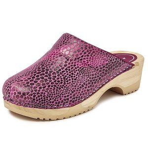 Bighorn 3630 Panter Fuchsia Medische Klompen Dames 