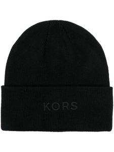 Michael Kors bonnet à logo imprimé - Noir