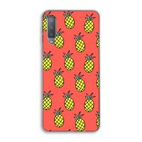Ananas: Samsung Galaxy A7 (2018) Transparant Hoesje