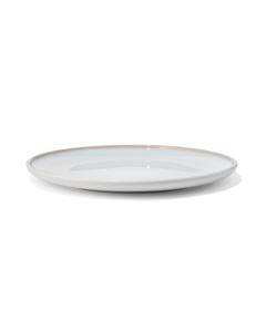 HEMA Dinerbord Ø27cm Helsinki Reactief Glazuur Wit (wit)