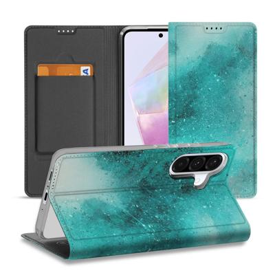 Bookcase voor Samsung Galaxy A56 | A36 Painting Blue