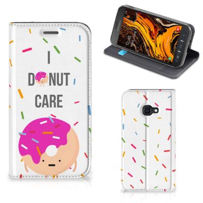 Samsung Galaxy Xcover 4s | Flip Style Cover | Donut Roze