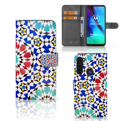 Motorola Moto G Pro Bookcase Mozaïek Motorola Moto G Pro Bookcase Mozaïek