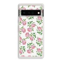 Kleine roosjes: Google Pixel 6 Pro Transparant Hoesje Kleine roosjes: Google Pixel 6 Pro Transparant Hoesje