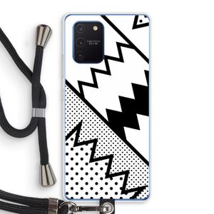Pop Art #5: Samsung Galaxy Note 10 Lite Transparant Hoesje met koord