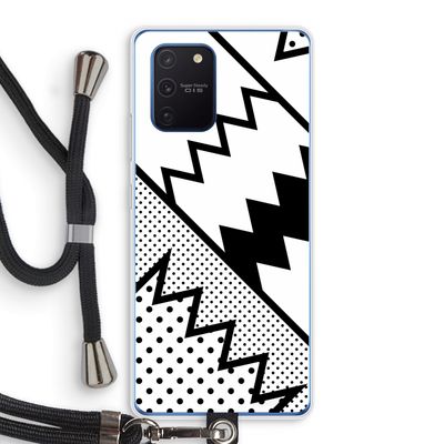 Pop Art #5: Samsung Galaxy Note 10 Lite Transparant Hoesje met koord