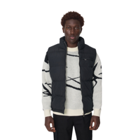 Puffer Body Warmer - Midnight Black