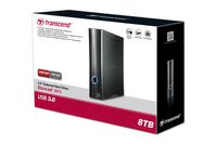 Transcend StoreJet® 35T3 8 TB Externe harde schijf (3,5 inch) USB 3.2 Gen 1 (USB 3.0) Zwart TS8TSJ35T3 - thumbnail