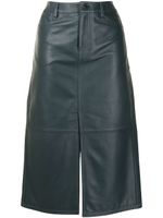 Proenza Schouler White Label jupe droite à taille haute - Vert