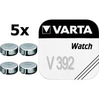 5 Stuks - Varta V392 38mAh 1.55V knoopcel batterij - thumbnail
