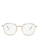 Oliver Peoples lunettes de vue TK-9 à monture ronde - Or - thumbnail