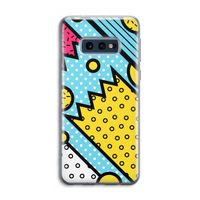 Pop Art #1: Samsung Galaxy S10e Transparant Hoesje