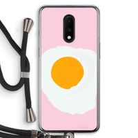 Sunny side up: OnePlus 7 Transparant Hoesje met koord