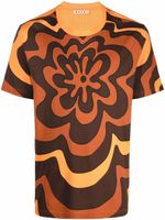 Marni t-shirt à fleurs - Orange