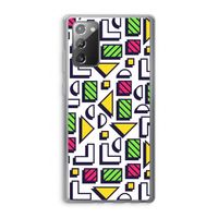 8-bit N°4: Samsung Galaxy Note 20 / Note 20 5G Transparant Hoesje