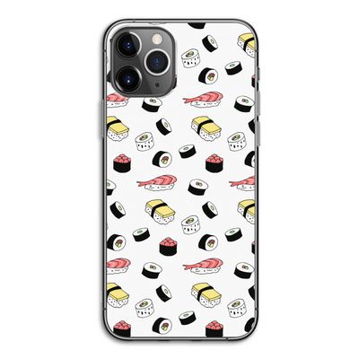 Sushi time: iPhone 11 Pro Transparant Hoesje