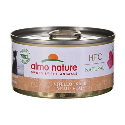 ALMO Nature HFC NATURAL kalfsvlees - natvoer voor volwassen honden - 95 g