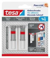 Klevende schroef tesa behang pleister 1kg verstelb