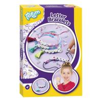 Totum letter armbanden maken